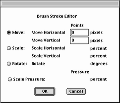 Brush Stroke Editor