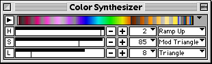 Color Synthesizer Window