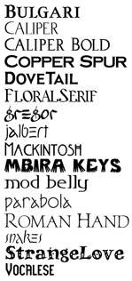 Imaja Font Collection image