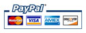 PayPal, MasterCard, VISA, American Express, Discover