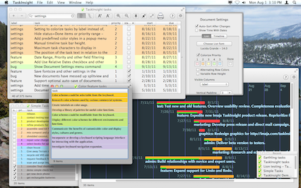 TaskInsight for Mac OS X